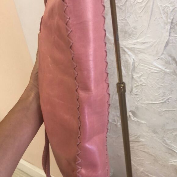 Sigrid Olsen soft pink leather bag. - Picture 7 of 8
